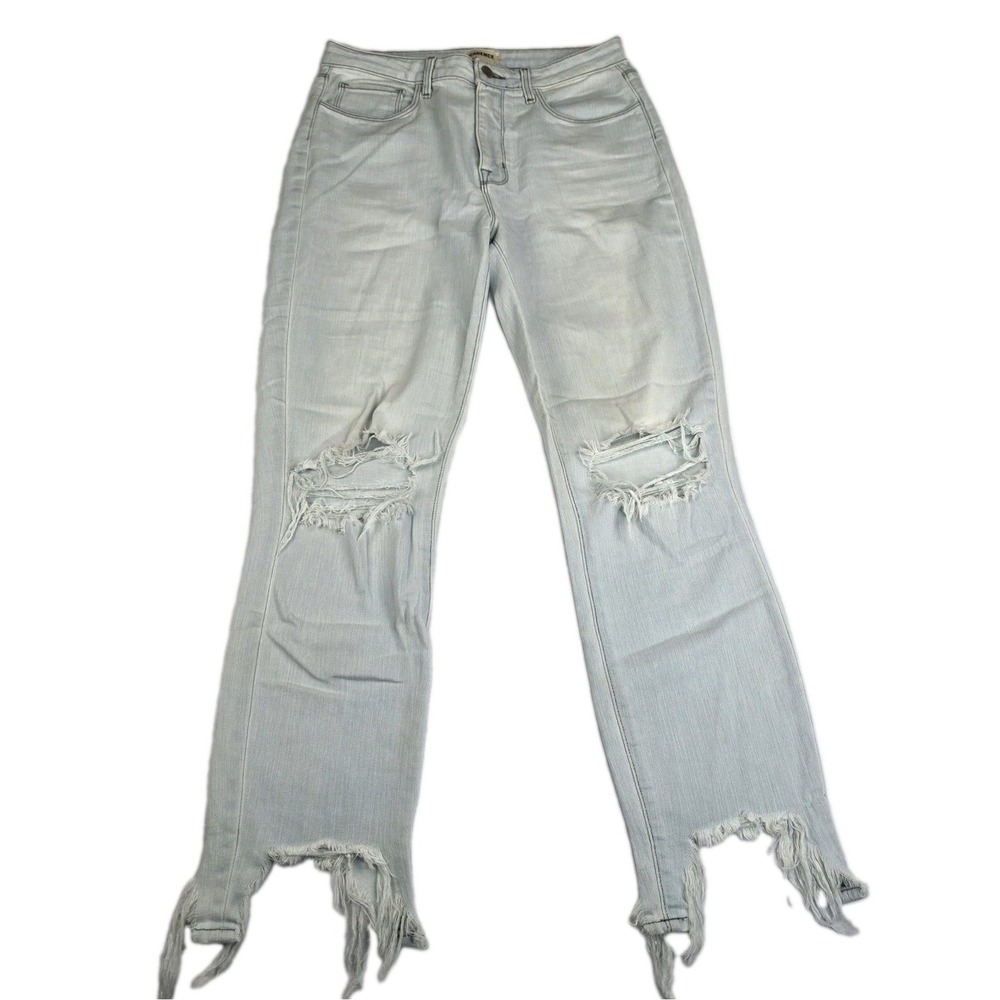 L'Agence Jeans Womens Size 28 High Line Skinny High Rise Fade Out Light Wash
